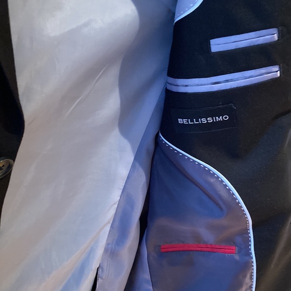 Bellissismo suit jacket modern fit size 34 small - Picture 4 of 7